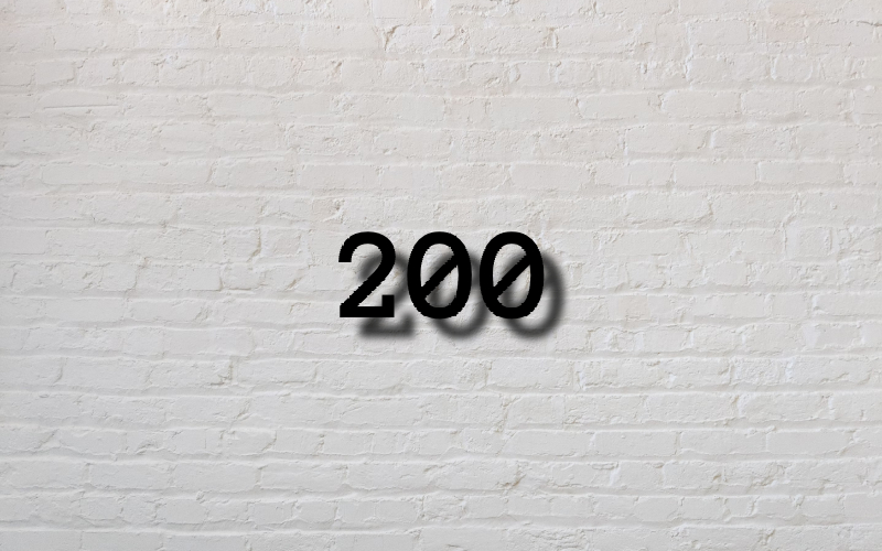 ¿Cuáles son los Múltiplos de 200?